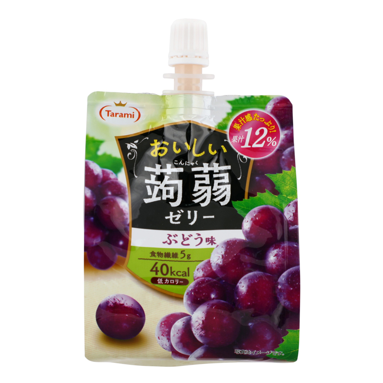 Tarami Oishii Konnyaku Jelly Grape Drink Buyjapan